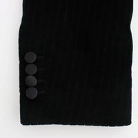 Black striped slim MARTINI blazer