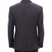 Gray slim fit MARTINI wool blazer