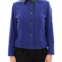 Habsburg Blue Green Wool Jacket Coat