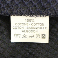 Blue Cropped Cotton Pants