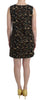 Green camouflage mini shift dress