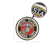 Deluxe USMC Round Patch