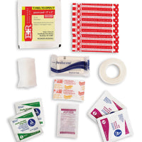 Military Zipper First Aid Kit Contents