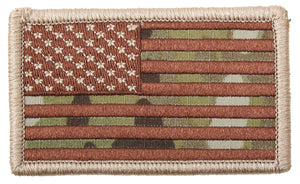 American Flag Patch - Hook Back