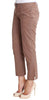 Brown Cropped Corduroys Pants