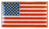 Classic Rectangular US Flag Pin