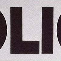 Reflective Police Patch