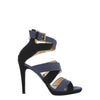 Trussardi - 79S003 Women's Heeled Sandals, Blue, Brown or Black