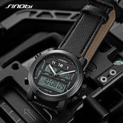 Sinobi Digital and Analog Sports Chronograph Men's Watch