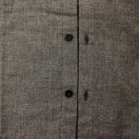 Gray cotton slim fit shirt