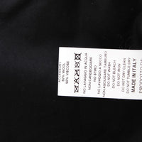 White Black Cropped Leather Jacket