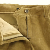 Brown Cotton Corduroys Jeans Pants