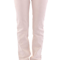 Beige CUTE Cotton Regular Fit Jeans Pants