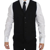 Black Torero Slim Fit Stretch Blazer