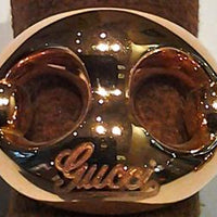 GUCCI JEWELS Mod. MARINA CHAIN Anello/Ring ORO ROSA/ROSE GOLD Size 53
