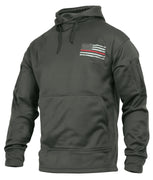 Concealed Carry Thin Red Line Hoodie