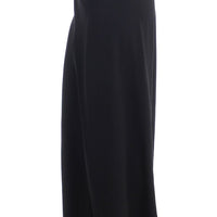 Black full length maxi skirt