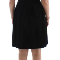 Black short sleeve venus dress