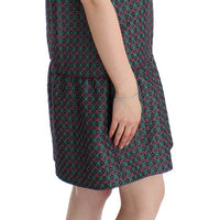 Multicolor Audrey short sleeve dress