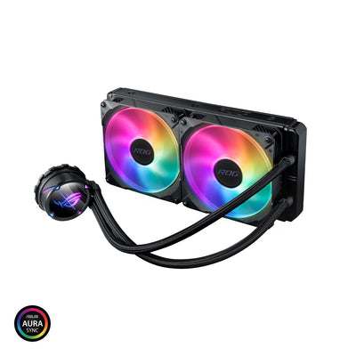ASUS Fan ROG STRIX LC II 280 ARGB AIO Liquid CPU Cooler with Aura Sync