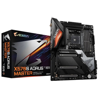 Gigabyte Motherboard X570S AORUS MASTER AMD AM4 X570 MAX.128GB DDR4 ATX