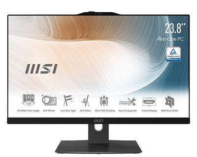 MSI All In One ModAM242TP11M483 Modern AM242TP 11M-483US Core i5-1135G7 8GB 256GB Intel Iris Xe Windows 10 Home