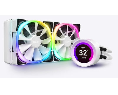 NZXT Fan RL-KRZ53-RW Kraken Z Series All-in-One 240mm White RGB fans 2.36