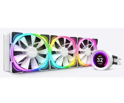 NZXT Fan RL-KRZ73-RW Kraken Z Series All-in-One 360mm White RGB fans 2.36