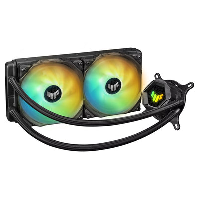 ASUS Fan TUF GAMING LC 240 ARGB AIO liquid CPU cooler Aura Sync