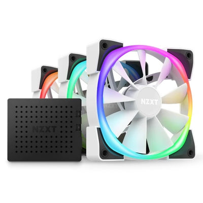 NZXT Fan HF-2812C-TW Aer RGB 2 120mm Triple Starter White Ratail
