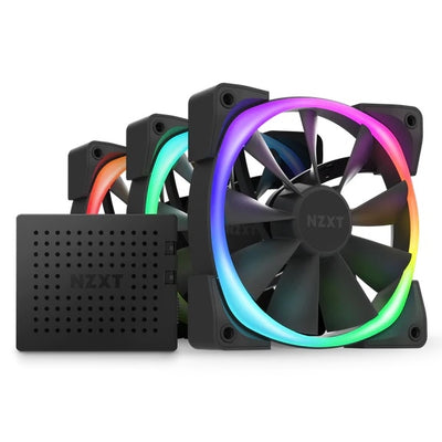 NZXT Fan HF-2812C-TB Aer RGB 2 120mm Triple Starter Black Ratail