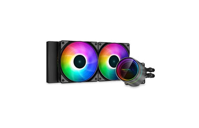 DeepCool Fan DP-GS-H12W-CSL240EX-AR CASTLE 240EX A-RGB Black