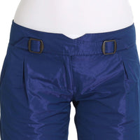 Blue Above Knees Bermuda Shorts