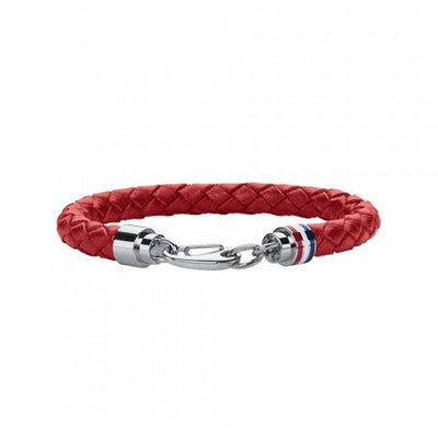 TOMMY HILFIGER JEWELS Mod. 2700511 Red Leather