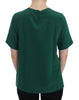 Green silk Enchanted Sicily t-shirt