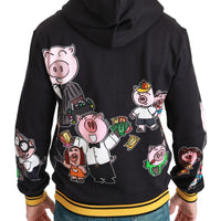 Black Pig of the Year Hooded Sweater