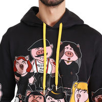 Black Pig of the Year Hooded Sweater