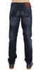 Blue Wash Cotton Denim Slim Fit Jeans