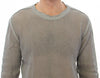 Gray Runway Logo Netz Pullover Netted Sweater