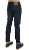 Blue Wash Cotton Stretch Slim Skinny Fit Jeans