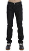 Black Cotton Slim Skinny Fit Jeans