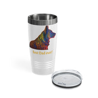 Father's Day Gift, German Shepherd Ringneck Tumbler, 20oz, Get it Personalized
