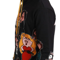 Black Pig of the Year Hooded Sweater