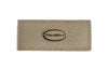 Beige Leather Magnet Money Clip