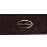 Bordeaux Leather Magnet Money Clip