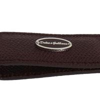 Bordeaux Leather Magnet Money Clip