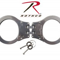 NIJ Approved Stainless Steel Hinged Handcuffs