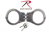 NIJ Approved Stainless Steel Hinged Handcuffs