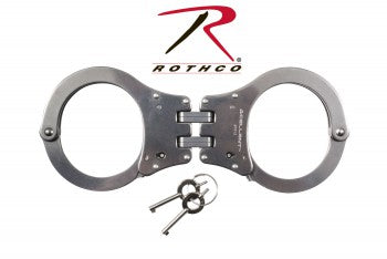 NIJ Approved Stainless Steel Hinged Handcuffs