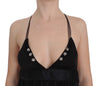 Black Silk Camisole Top Blouse